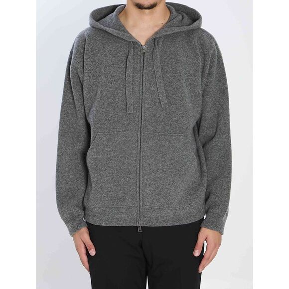 Roberto Collina Men Super-Fine Wool Hoodie - Picture 1 of 4